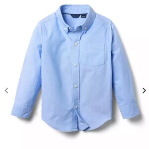 Janie and Jack Sky Blue Button Down Shirt